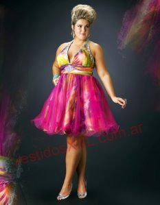 Vestidos de cocktail para gordas