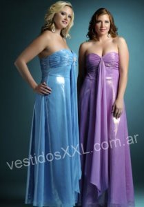 Vestidos de egresadas tallas grandes