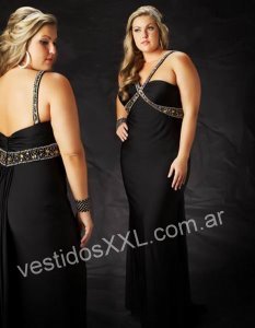 Vestido para Madrina gordita