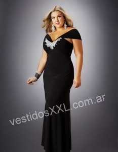 Vestido para Madrina rellenita