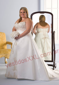 Vestido de Novia Pomposo Armado XXL
