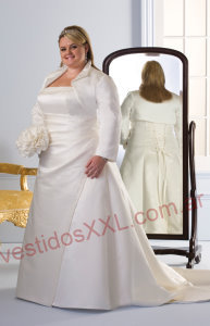 Vestido de Novia Pomposo Armado XXL