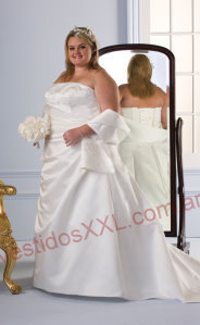 Vestido de Novia Pomposo Armado XXL Talles Especiales