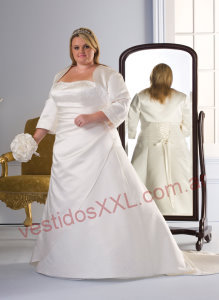 Vestido de Novia Pomposo Armado XXL Talles Especiales