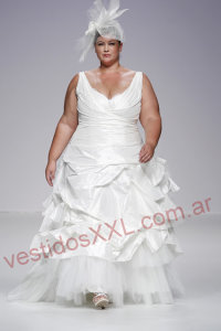 Vestido de Novia Pomposo Armado para gorditas